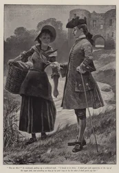 Illustration für Die Große Nordstraße von Robert Louis Stevenson